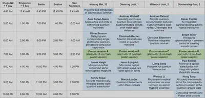 Timetable